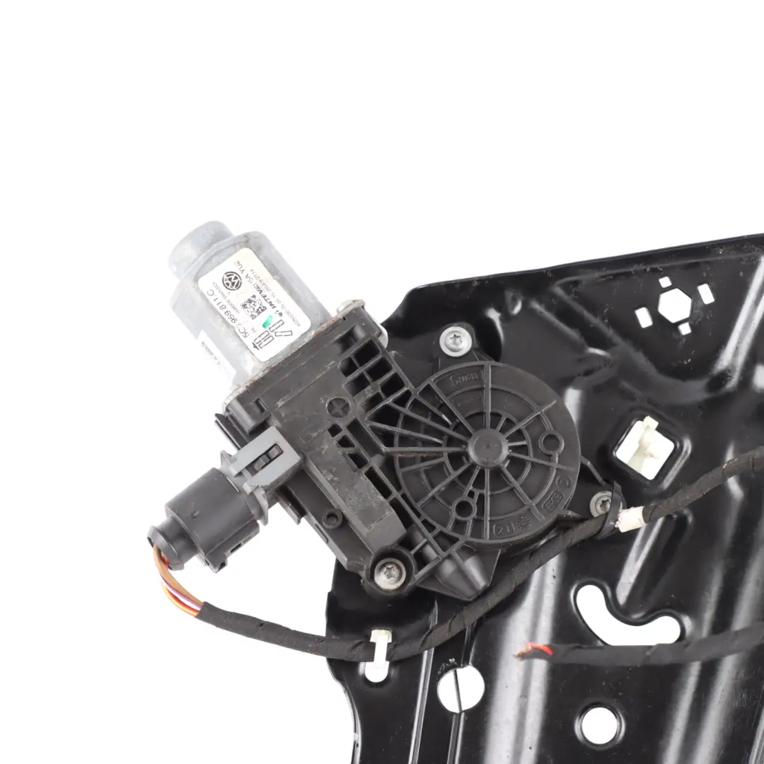 VW New Beetle Convertible Window Lifter Mechanism Rear Left N/S - SKU 5C3839401E - Part number 5C3839401E