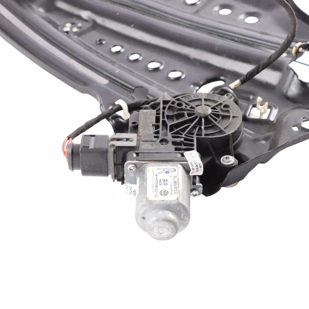 VW New Beetle Convertible Window Lifter Mechanism Rear Right O/S - SKU 5C3839402E - Part number 5C3839402E