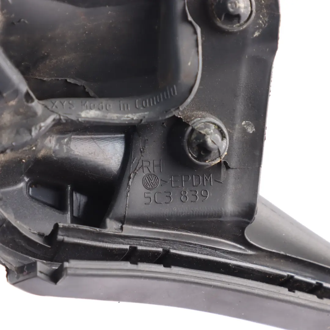 VW Volkswagen Beetle Door Rubber Seal Gasket Sealing Inner Right O/S - SKU 5C3839480C - Part number 5C3839480C