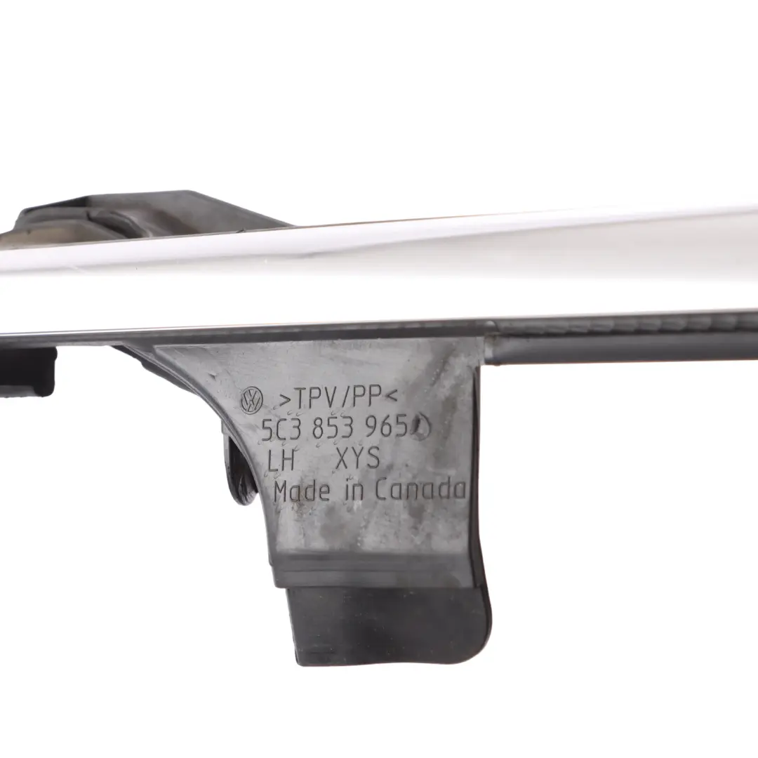 Volkswagen Beetle 5C Window Cover Weather Strip Chrome Rear Left N/S 5C3853965D - SKU 5C3853299D - Part number 5C3853299D