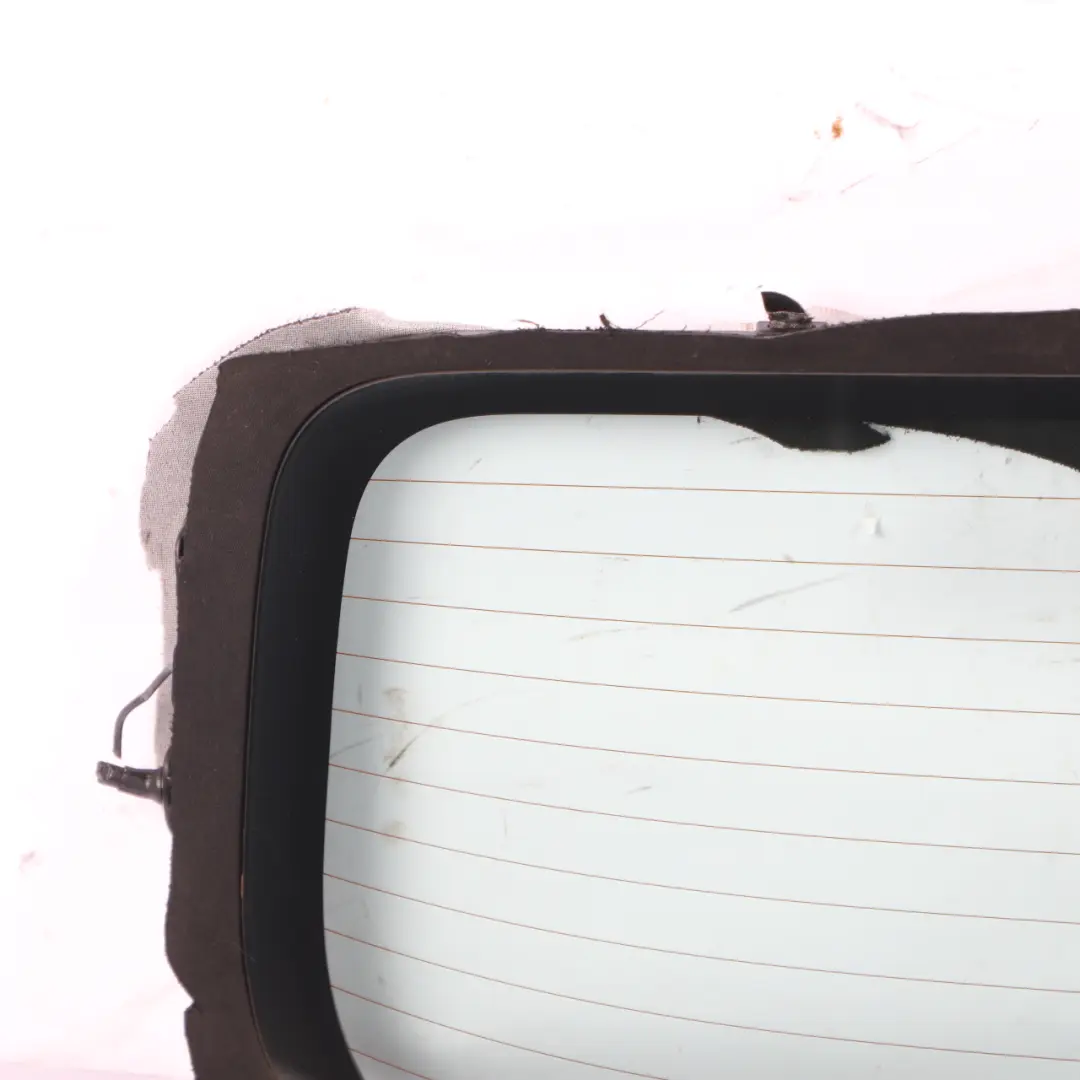 Volkswagen VW New Beetle Rear Window Glass Glazing AS2 Black Trim - SKU 5C3871036B-1 - Part number 5C3871036B