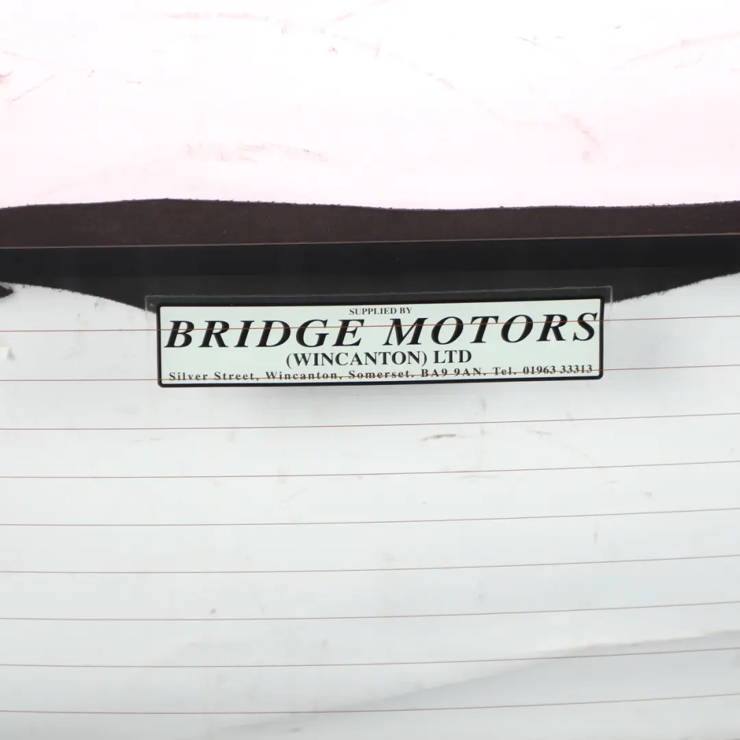 Volkswagen VW New Beetle Rear Window Glass Glazing AS2 Black Trim - SKU 5C3871036B-1 - Part number 5C3871036B