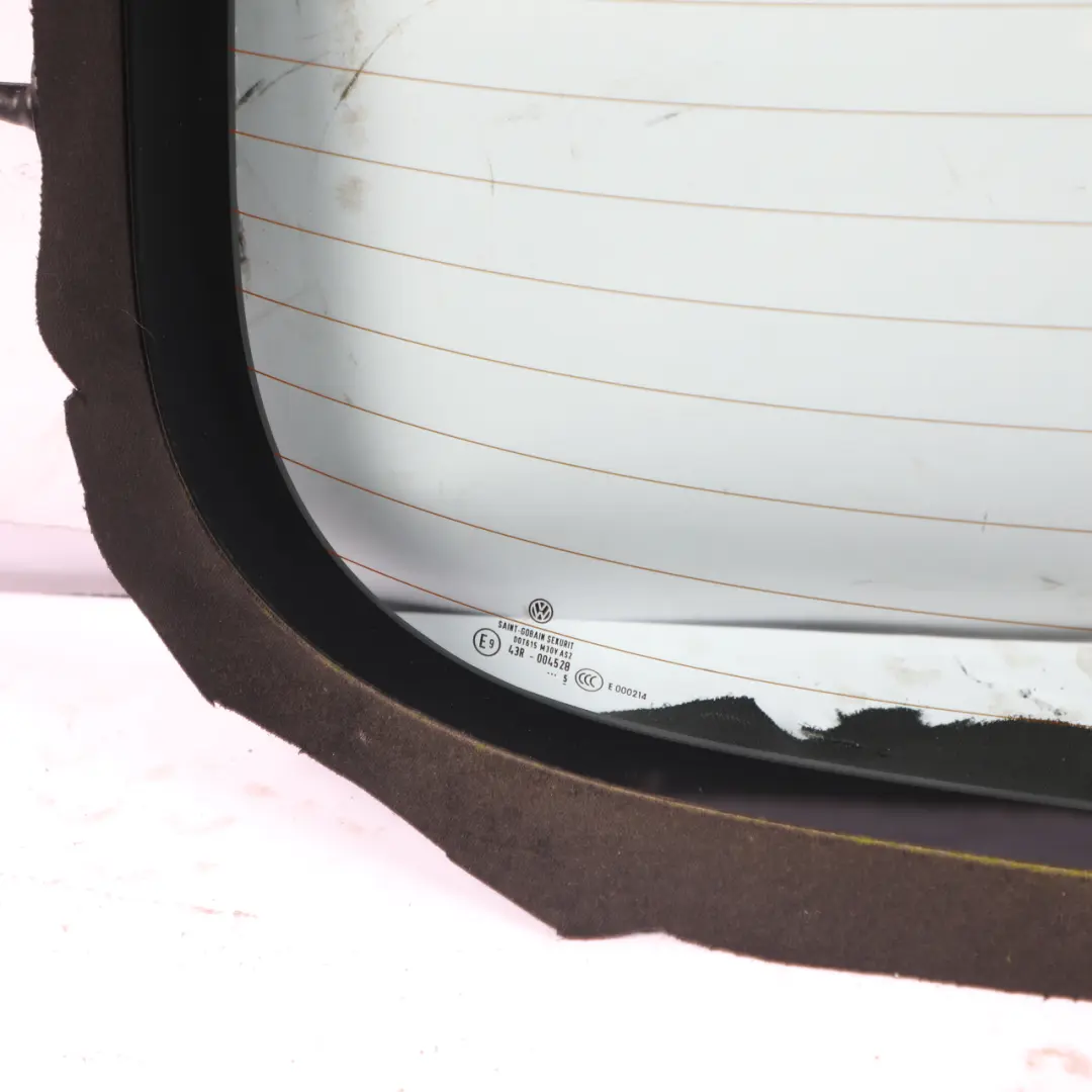 Window Glass Glazing AS2 Black Trim to Volkswagen VW New Beetle Rear with Part number 5C3871036B Volkswagen VW New Beetle Rear Window Glass Glazing AS2 Black Trim - SKU 5C3871036B-1 - Part number 5C3871036B