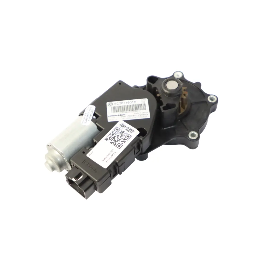 Actuador Del Motor De La Capota Plegable Webasto para VW New Beetle con número de pieza 5C3871601A VW New Beetle Actuador Del Motor De La Capota Plegable Webasto - SKU 5C3871601A - Número de pieza 5C3871601A