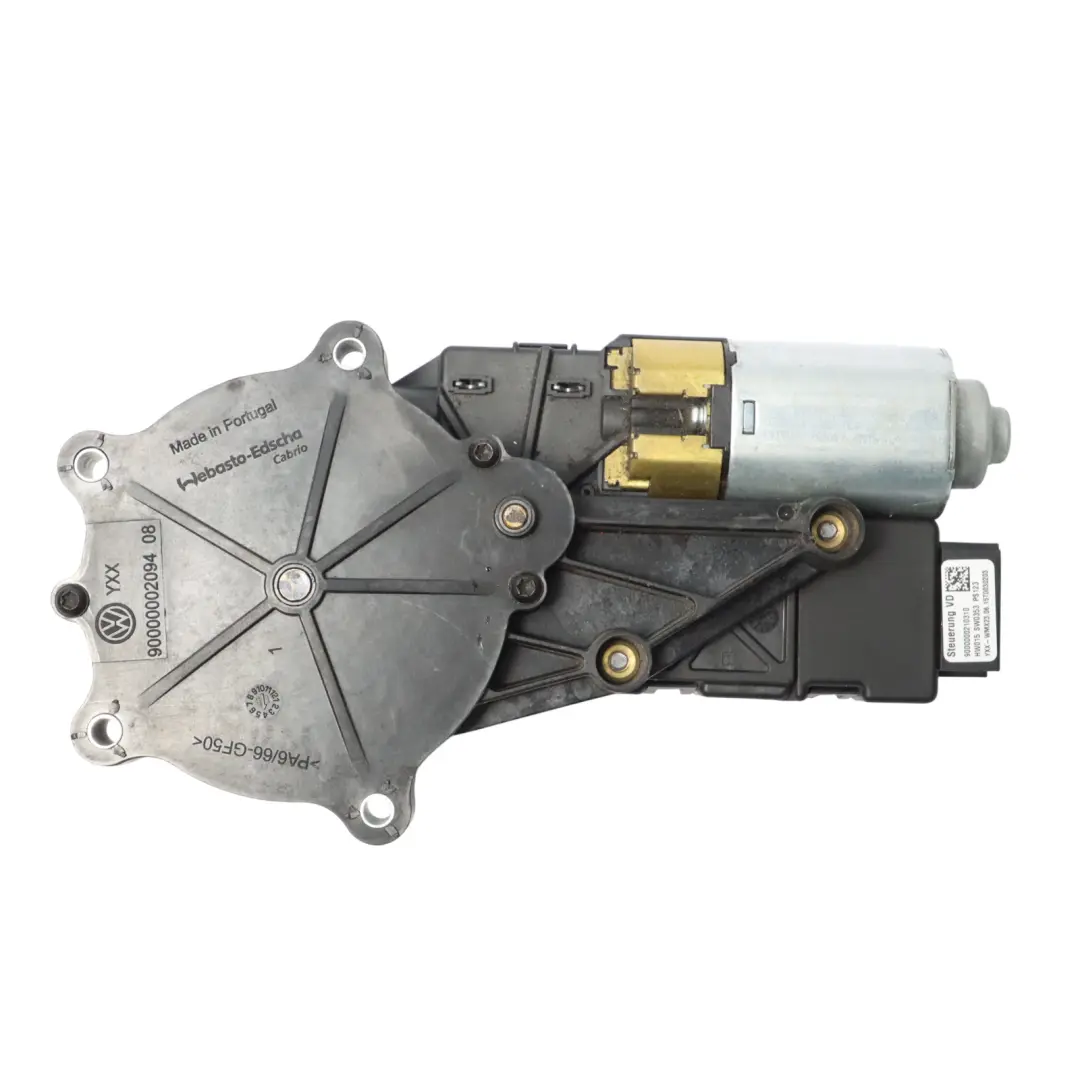 Verdeckmotor Webasto für Volkswagen VW New Beetle mit Teilenummer 5C3871601A Volkswagen VW New Beetle Verdeckmotor Webasto - SKU 5C3871601A - Teilenummer 5C3871601A