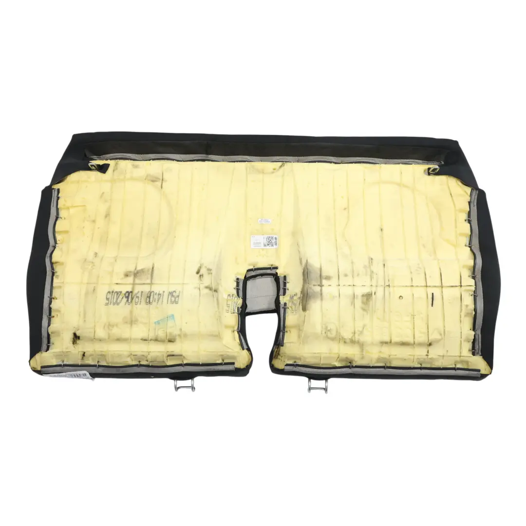 Volkswagen Beetle 5C Cabrio Rear Seat Bench Titan Black Cloth Fabric - SKU 5C3885405R - Part number 5C3885405R