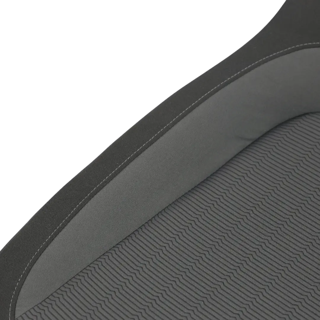 Volkswagen Beetle 5C Cabrio Rear Seat Bench Titan Black Cloth Fabric - SKU 5C3885405R - Part number 5C3885405R