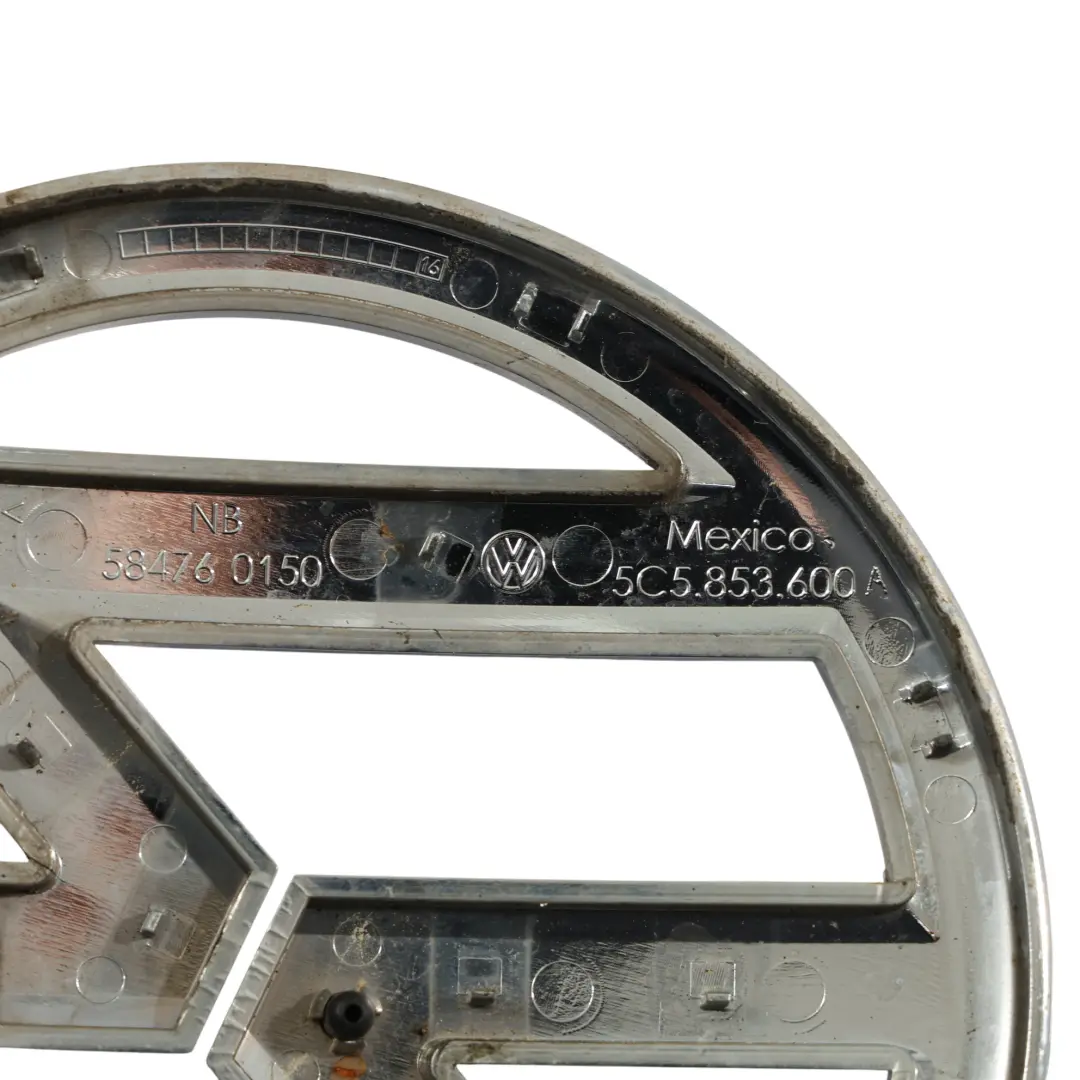 Volkswagen VW Beetle Front Bonnet Emblem Badge Grille Logo VW 6R0853600A - SKU 5C5853600A - Part number 5C5853600A
