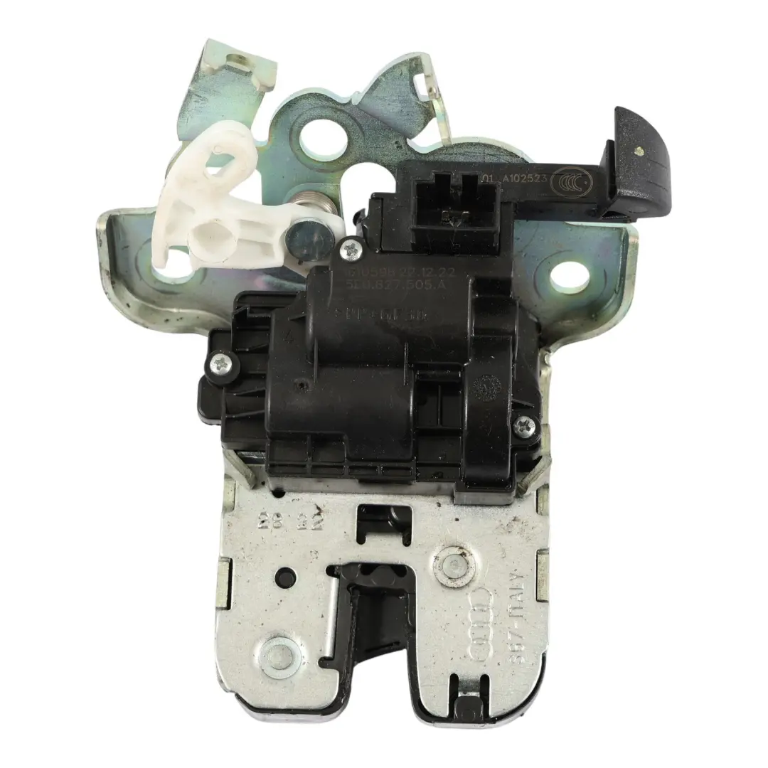 Verrou Hayon Crochet Verrouillage Coffre pour Skoda Octavia III 5E à propos du numéro de pièce 5E0827505A Skoda Octavia III 5E Verrou Hayon Crochet Verrouillage Coffre - SKU 5E0827505A - Numéro de pièce 5E0827505A