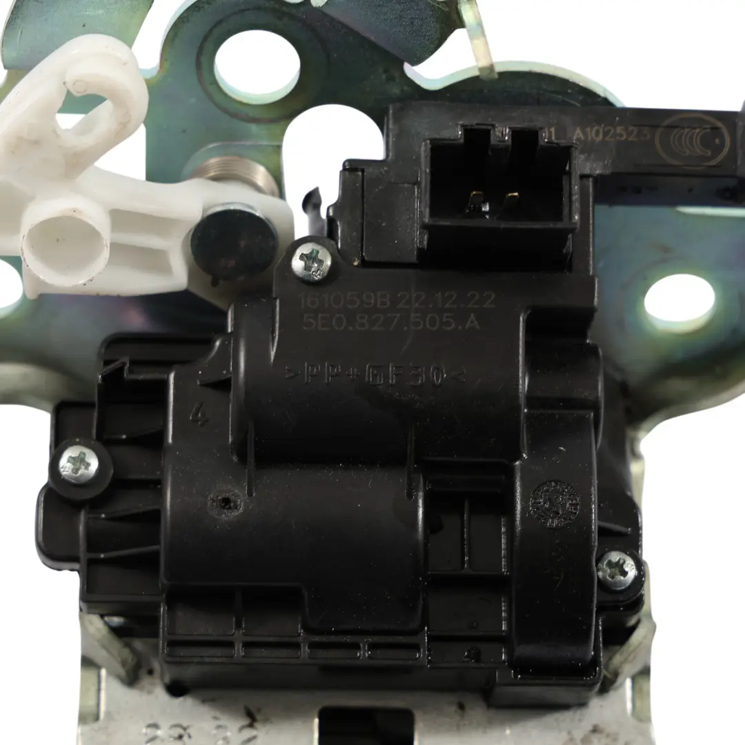 Gancho Cierre Tapa Maletero para Skoda Octavia III 5E con número de pieza 5E0827505A Skoda Octavia III 5E Gancho Cierre Tapa Maletero - SKU 5E0827505A - Número de pieza 5E0827505A