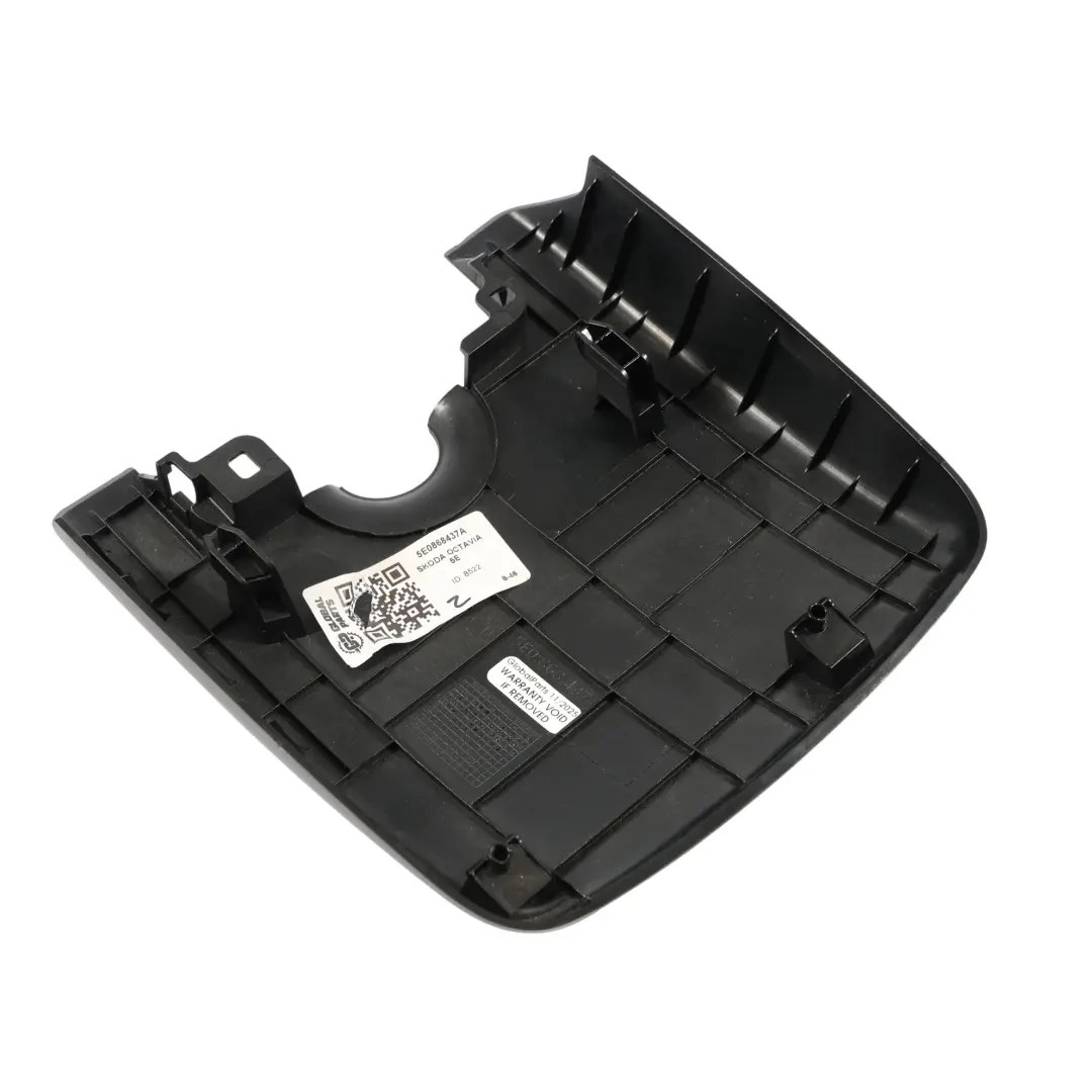 Innenraum Rückspiegel Abdeckung Satin Schwarz für Skoda Octavia 5E mit Teilenummer 5E0868437A Skoda Octavia 5E Innenraum Rückspiegel Abdeckung Satin Schwarz - SKU 5E0868437A - Teilenummer 5E0868437A