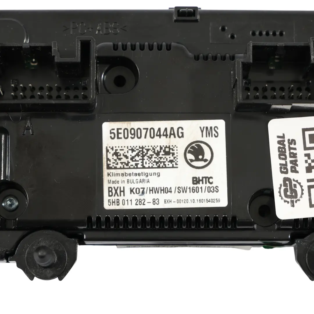 Skoda Octavia 5E A/C Klimaanlage Schalttafel - SKU 5E0907044AG - Teilenummer 5E0907044AG