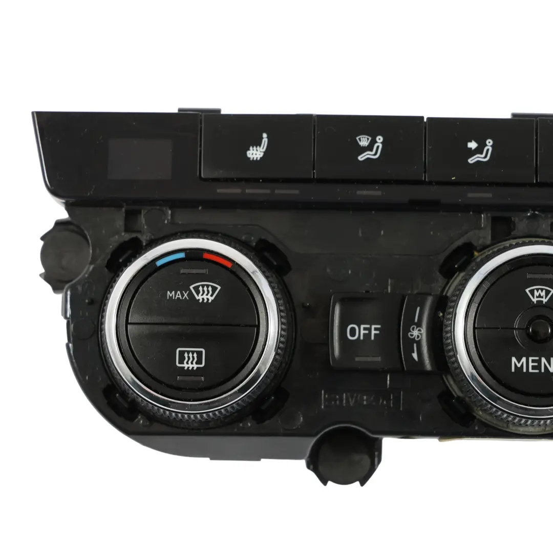 Panneau De Commande De Climatisation pour Skoda Octavia 5E à propos du numéro de pièce 5E0907044AG Skoda Octavia 5E Panneau De Commande De Climatisation - SKU 5E0907044AG - Numéro de pièce 5E0907044AG