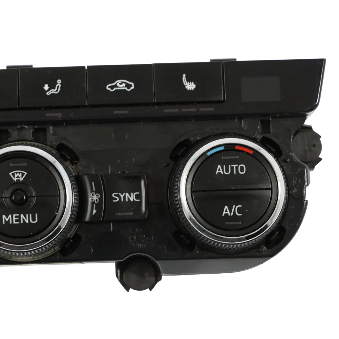 Skoda Octavia 5E Panneau De Commande De Climatisation - SKU 5E0907044AG - Numéro de pièce 5E0907044AG