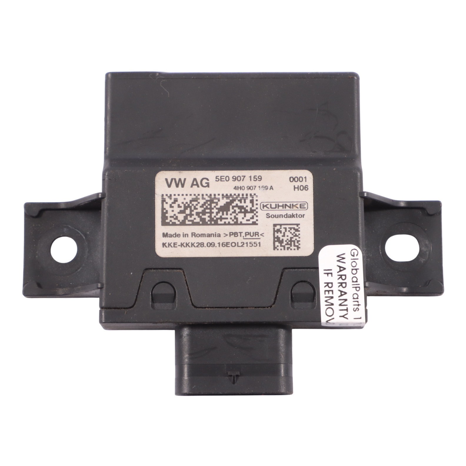 Skoda Octavia 5E Audi A8 D4 Impact Sound Control Module Unit ECU 5E0907159
