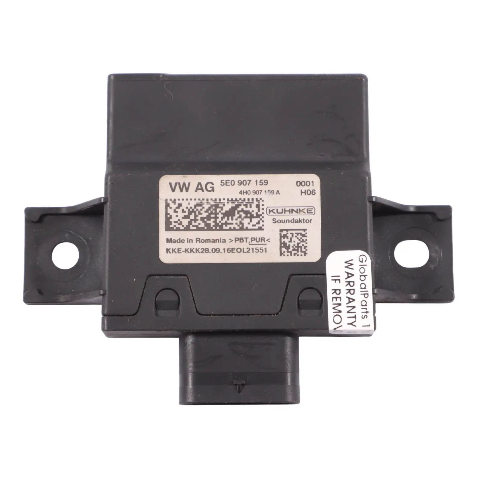 Skoda Octavia 5E Audi A8 D4 Impact Sound Control Module Unit ECU 5E0907159