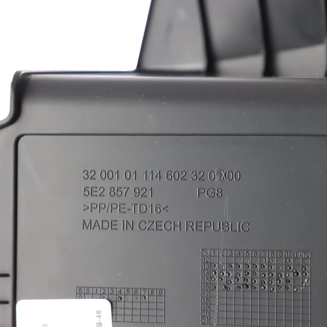 Storage Compartment Tray Cover Driver Right O/S to Skoda Octavia 5E III with Part number 5E2857921 Skoda Octavia 5E III Storage Compartment Tray Cover Driver Right O/S - SKU RHD-5E2857921 - Part number 5E2857921