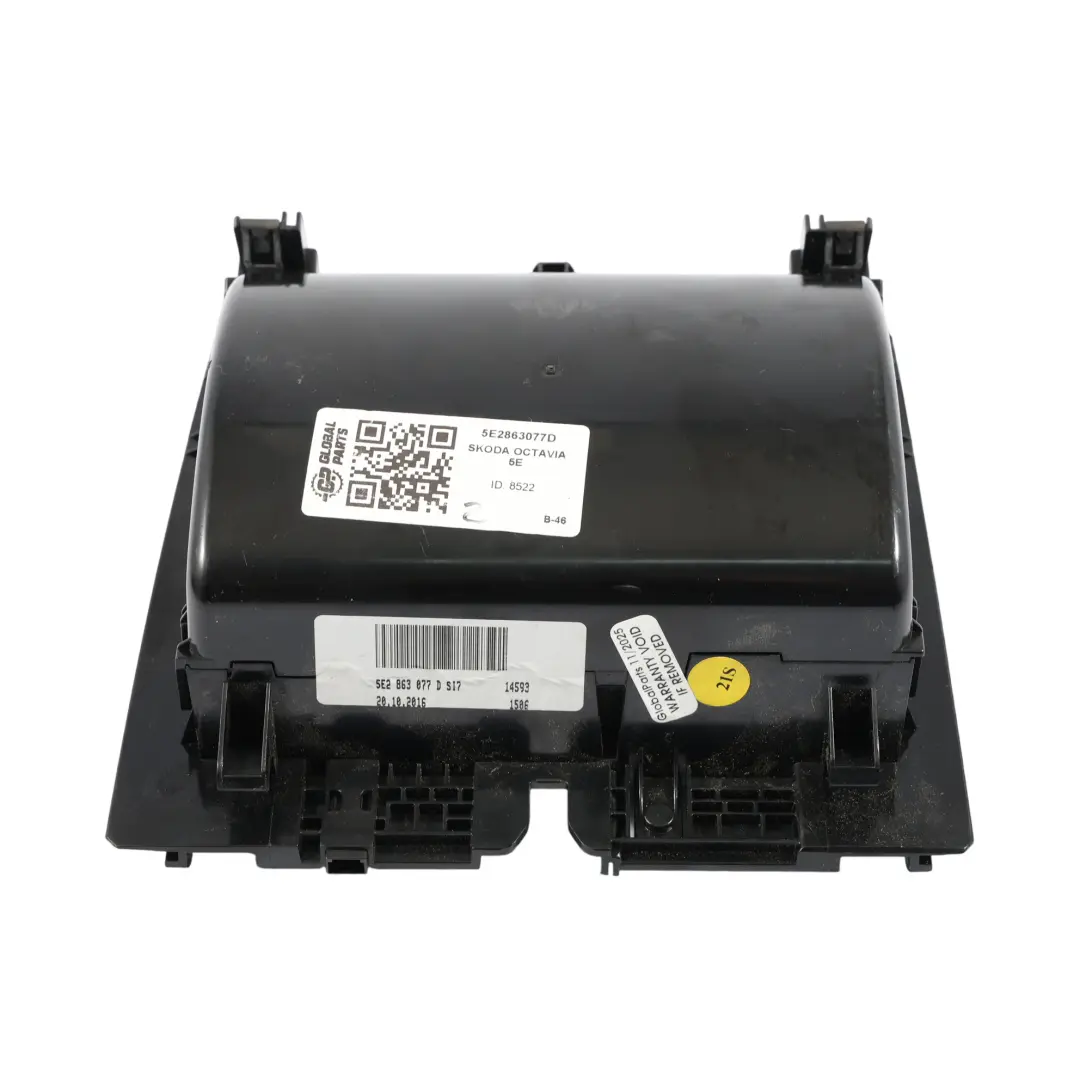 Cache Cendrier Garniture Console Centrale Effet Carbone pour Skoda Octavia 5E à propos du numéro de pièce 5E2863077D Skoda Octavia 5E Cache Cendrier Garniture Console Centrale Effet Carbone - SKU 5E2863077D - Numéro de pièce 5E2863077D
