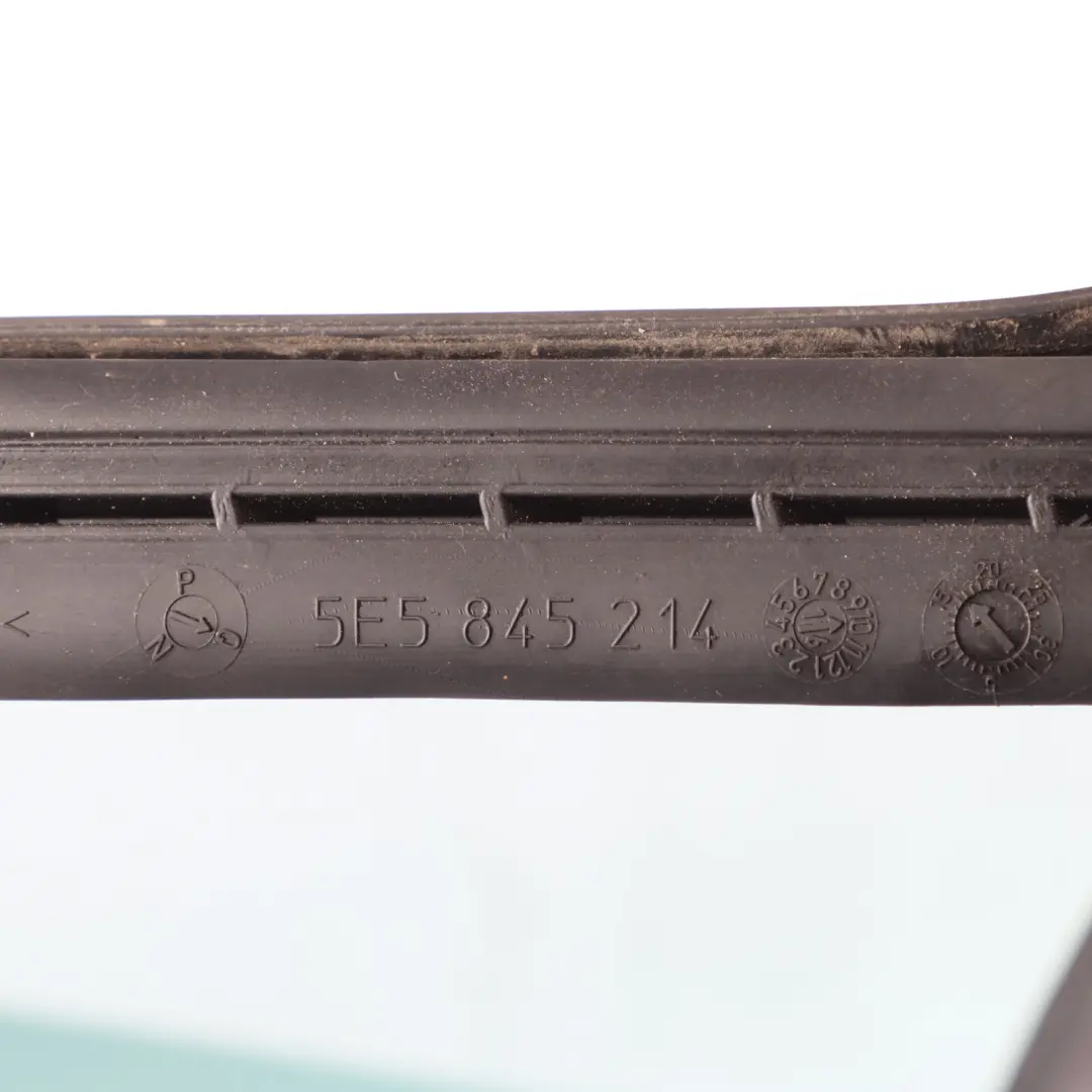 Skoda Octavia Mk3 5E Rear Door Window Glass Quarter AS3 Right O/S - SKU 5E5845214Q - Part number 5E5845214Q