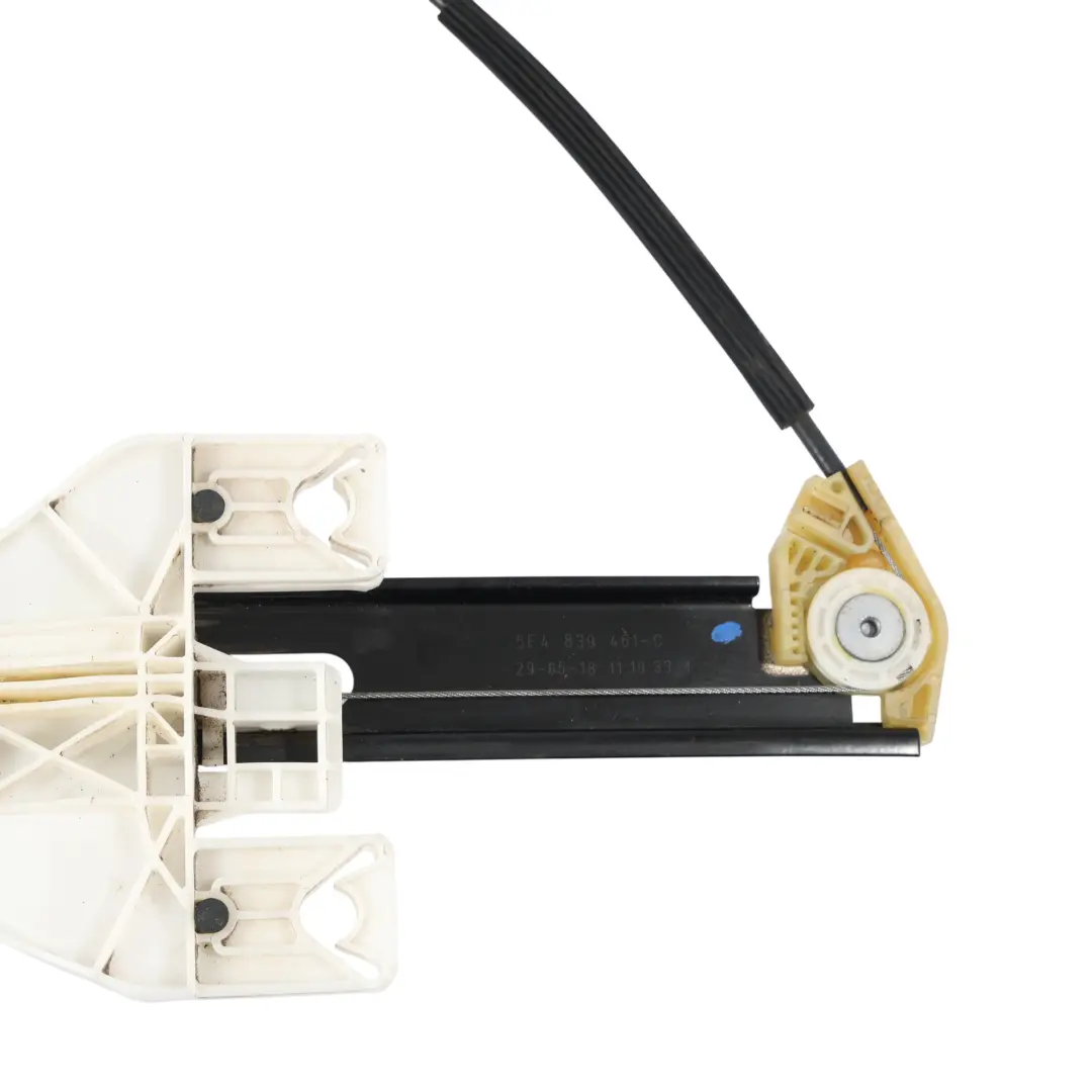 5F Rear Window Lifter Regulator Control Mechanism Left N/S to Seat Leon with Part number 5F4839461C Seat Leon 5F Rear Window Lifter Regulator Control Mechanism Left N/S - SKU 5F4839461C - Part number 5F4839461C