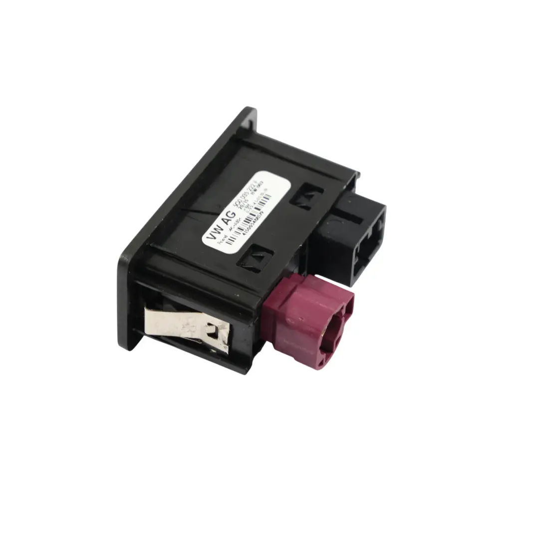 VW Volkswagen Golf Mk7 Złącza Ładowania Multimediów USB AUX - SKU 5G0035222F - Numer Części 5G0035222F