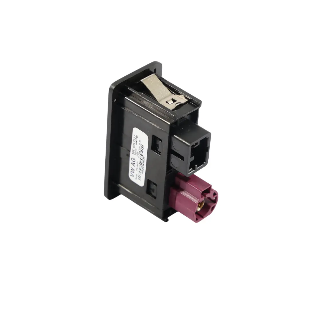 Adaptateur De Connexion Pour Port D'Entrée Multimédia pour VW Golf Mk7 à propos du numéro de pièce 5G0035222F VW Golf Mk7 Adaptateur De Connexion Pour Port D'Entrée Multimédia - SKU 5G0035222F - Numéro de pièce 5G0035222F