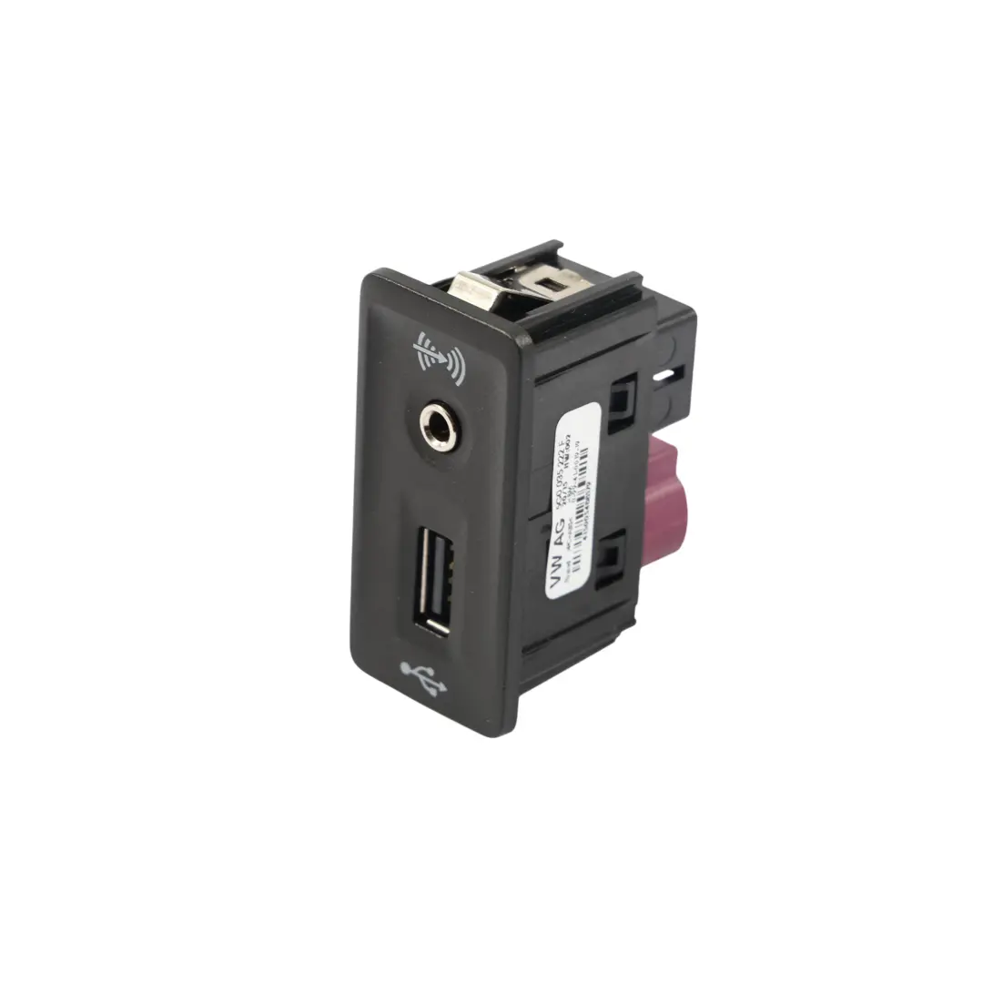 VW Volkswagen Golf Mk7 Adaptador De Conexión Media In Port Socket - SKU 5G0035222F - Número de pieza 5G0035222F