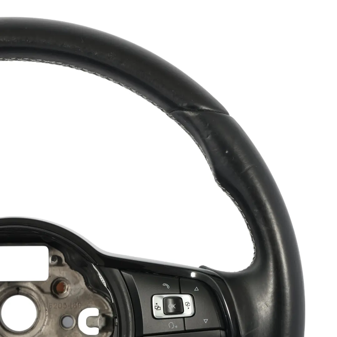 Pelle Nera Multifunzione per Volkswagen Golf R Mk7 Volante In con numero di parte 5G0419091CJ Volkswagen Golf R Mk7 Volante In Pelle Nera Multifunzione - SKU 5G0419091CJ - Numero di parte 5G0419091CJ
