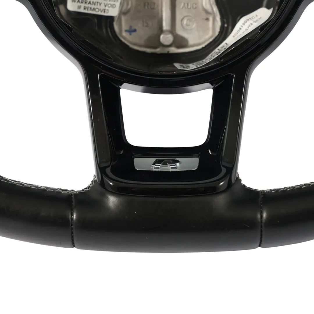 Kierownica Czarna Skóra Multifunkcja do Volkswagen Golf R Mk7 o numerze 5G0419091CJ Volkswagen Golf R Mk7 Kierownica Czarna Skóra Multifunkcja - SKU 5G0419091CJ - Numer Części 5G0419091CJ