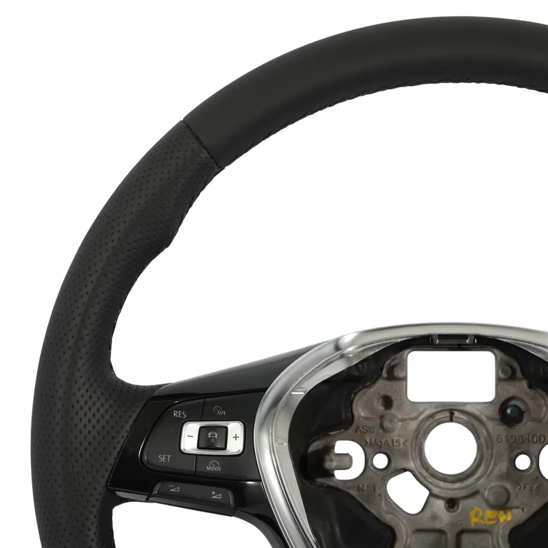 Volkswagen Golf Mk7 Volant NEUF Cuir Noir Multifonction - SKU 5G0419091DJ-1 - Numéro de pièce 5G0419091DJ