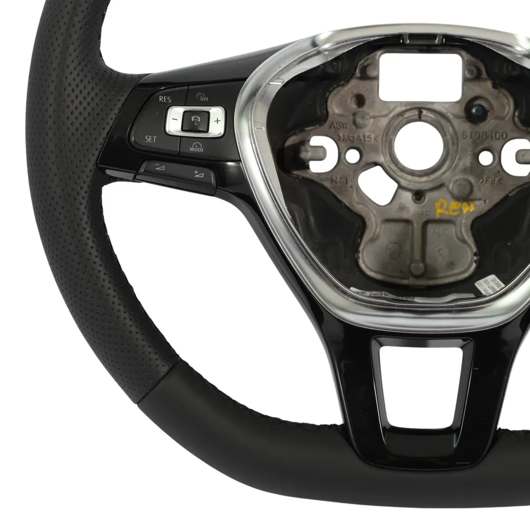 NUOVO In Pelle Nera Multifunzione per Volkswagen Golf Mk7 Volante con numero di parte 5G0419091DJ Volkswagen Golf Mk7 Volante NUOVO In Pelle Nera Multifunzione - SKU 5G0419091DJ-1 - Numero di parte 5G0419091DJ