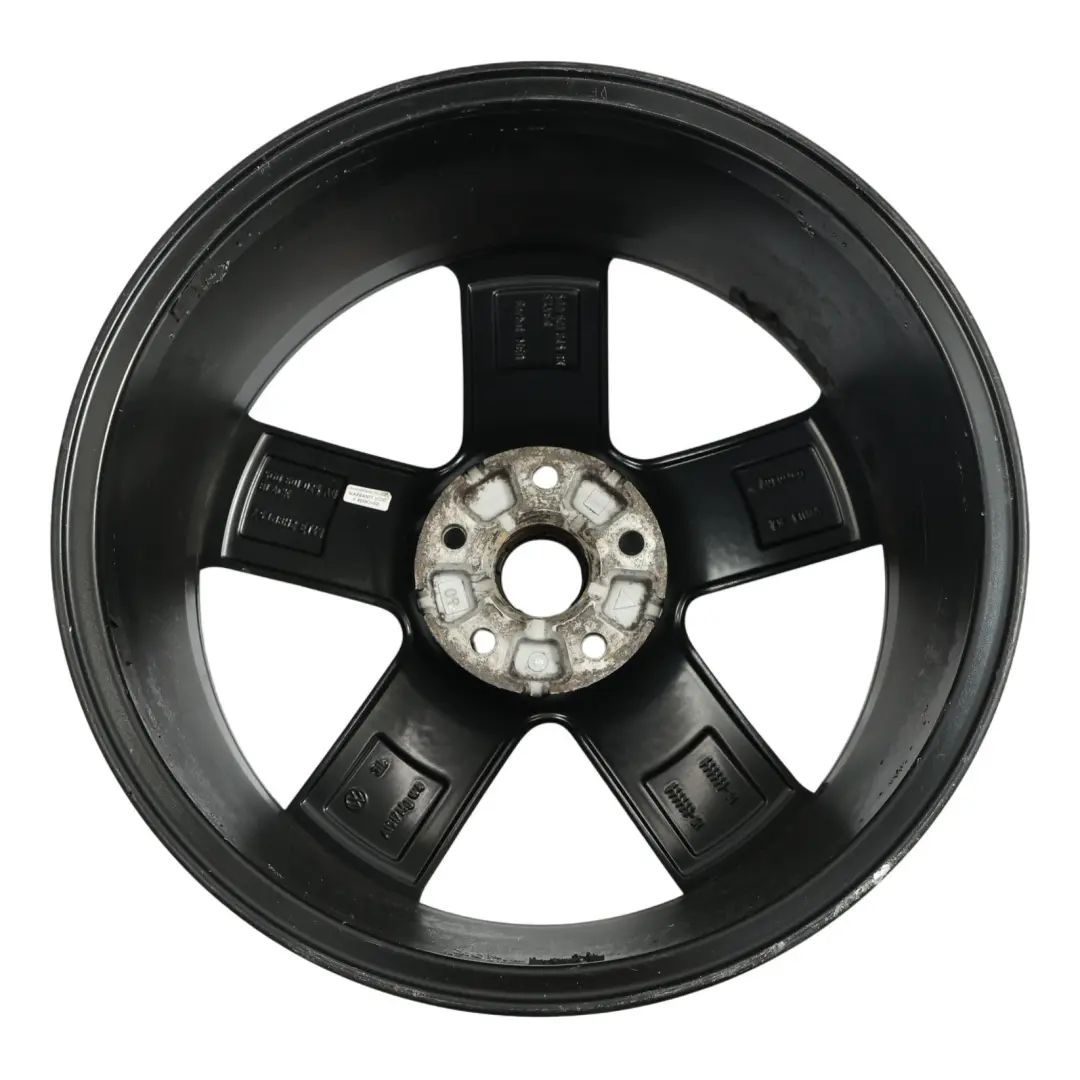 Volkswagen Golf Mk7 VII Jante Alliage Noir 18" 8,5J ET:49 - SKU 5G0601025AG-1 - Numéro de pièce 5G0601025AG
