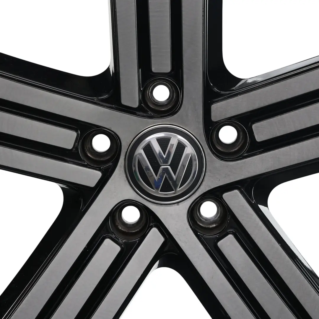 Volkswagen Golf Mk7 VII Jante Alliage Noir 19" 8,5J ET:49 - SKU 5G0601025AG-1 - Numéro de pièce 5G0601025AG