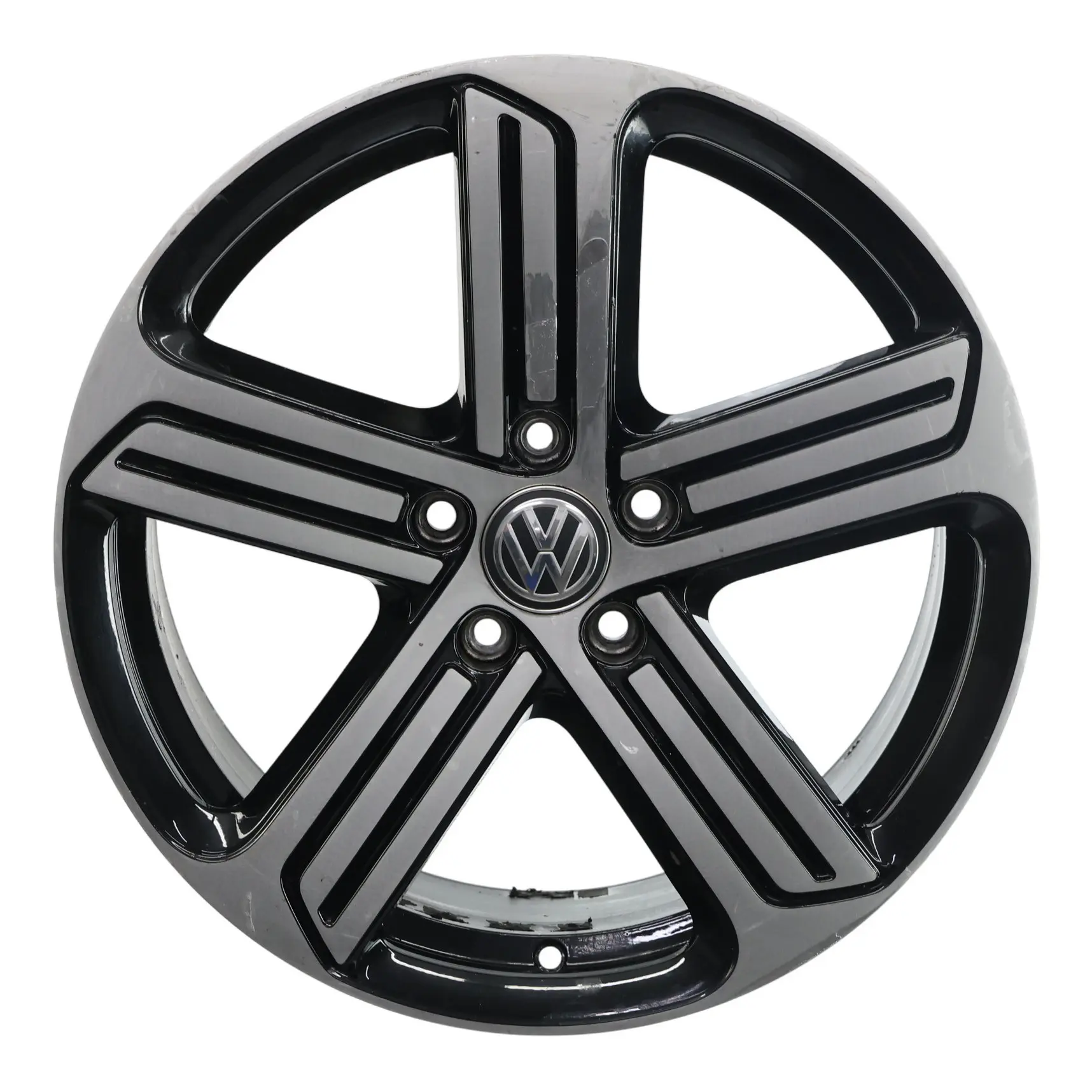 Volkswagen Golf Mk7 VII Cerchio In Lega Nero 18" 8,5J ET:49 5G0601025AG