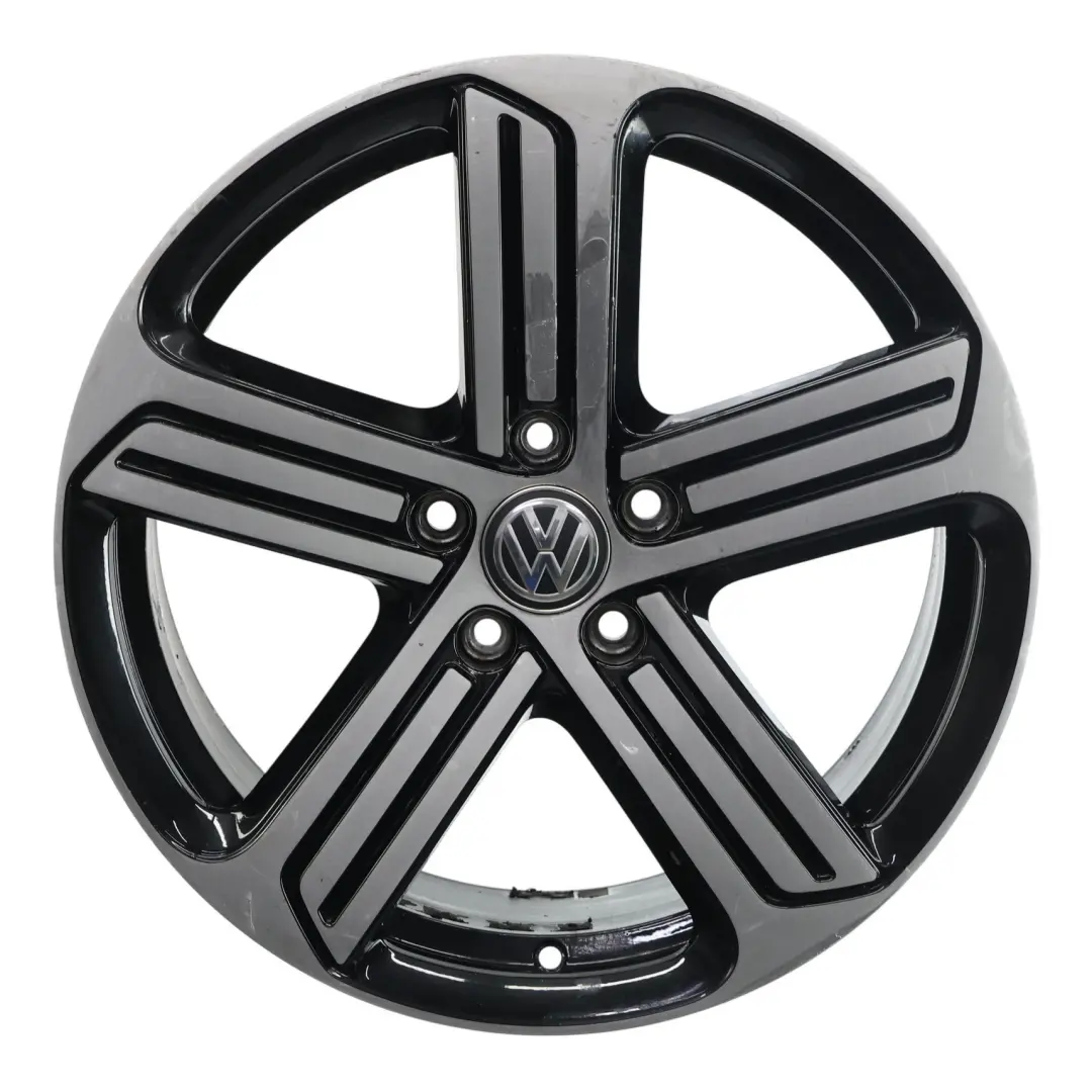 Llanta De Aleación Negro 18" 8,5J ET:49 para Volkswagen Golf Mk7 VII con número de pieza 5G0601025AG Volkswagen Golf Mk7 VII Llanta De Aleación Negro 18" 8,5J ET:49 - SKU 5G0601025AG-2 - Número de pieza 5G0601025AG