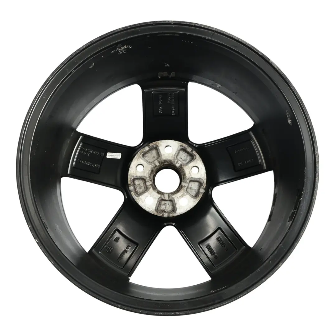 Volkswagen Golf Mk7 VII Cerchio In Lega Nero 19" 8,5J ET:49 - SKU 5G0601025AG-2 - Numero di parte 5G0601025AG