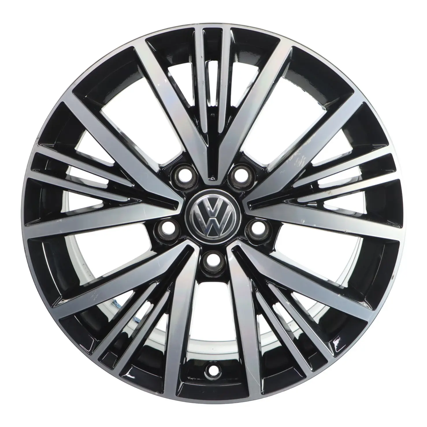 Volkswagen Golf Mk7 Jante Alliage Argent 16" 6.5J ET:46 5G0601025CD
