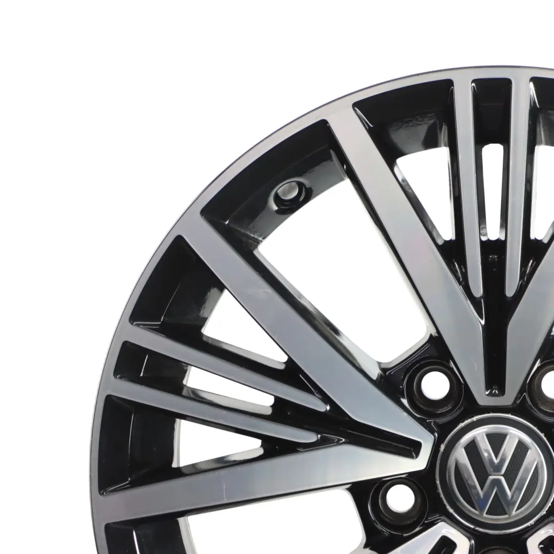 Silberne Felge Leichtmetallfelge 16" 6.5J ET:46 für Volkswagen Golf Mk7 mit Teilenummer 5G0601025CD Volkswagen Golf Mk7 Silberne Felge Leichtmetallfelge 16" 6.5J ET:46 - SKU 5G0601025CD-2 - Teilenummer 5G0601025CD