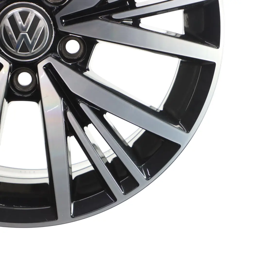 Alloy Wheel Rim 16" 6.5J ET:46 to Volkswagen Golf Mk7 Silver with Part number 5G0601025CD Volkswagen Golf Mk7 Silver Alloy Wheel Rim 16" 6.5J ET:46 - SKU 5G0601025CD-3 - Part number 5G0601025CD