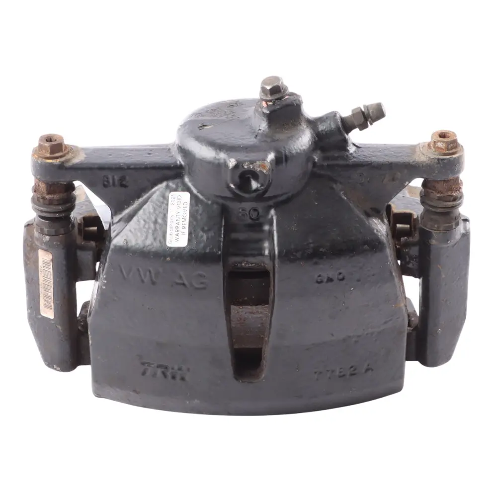 VW Volkswagen Golf R Mk7 Front Brake Caliper Housing Black Left N/S - SKU 5G0615123D - Part number 5G0615123D
