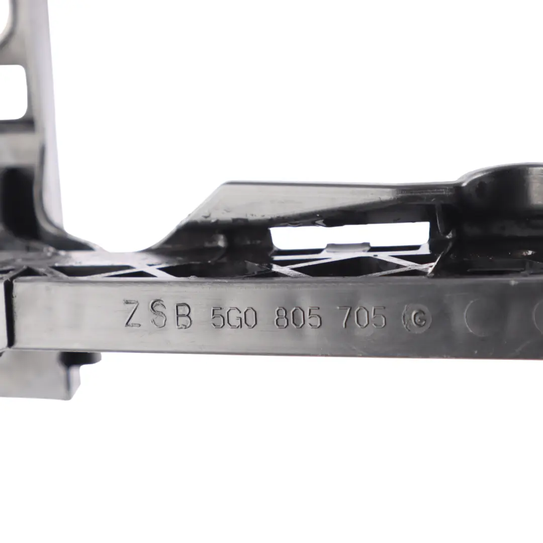 Front Bumper Center Cover Bracket Mount Support 5G0805705G to Volkswagen Golf VII with Part number 5G0805705R Volkswagen Golf VII Front Bumper Center Cover Bracket Mount Support 5G0805705G - SKU 5G0805705R - Part number 5G0805705R