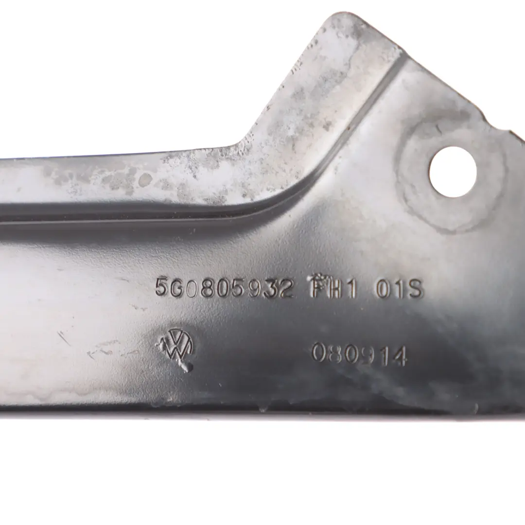 VW Golf Mk7 Front Radiator Reinforcement Upper Bracket Right O/S Side - SKU 5G0805932 - Part number 5G0805932