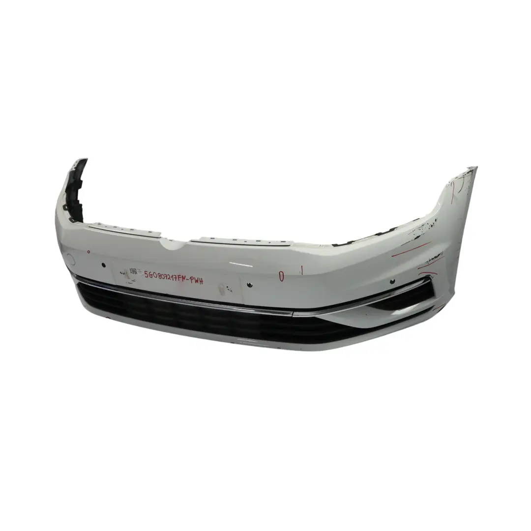 Volkswagen VW Golf Mk7 Front Bumper Facelift Trim Panel Cover Pure White - C9A - SKU 5G0807217FN-PWH - Part number 5G0807217FN