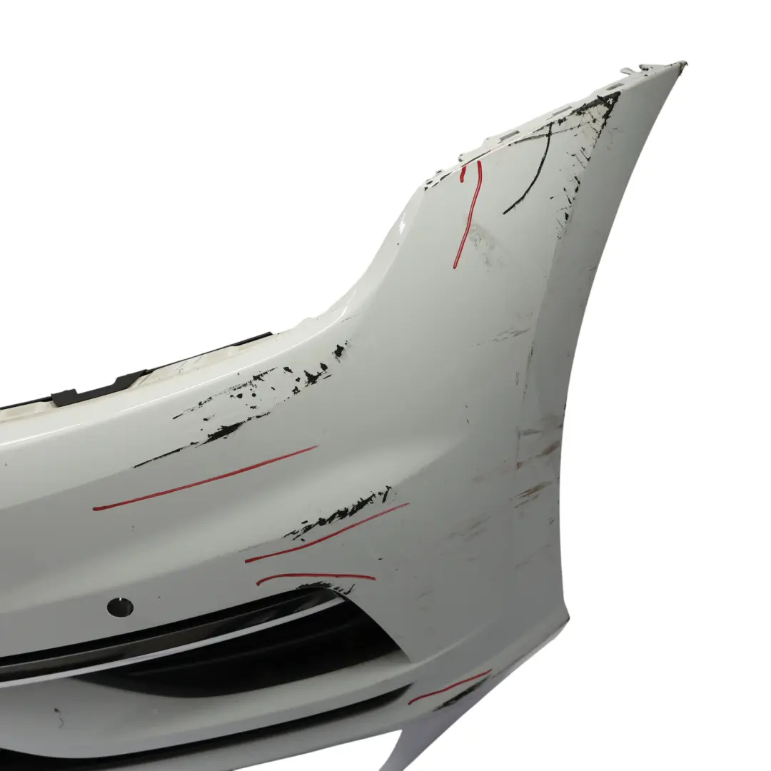 Volkswagen VW Golf Mk7 Front Bumper Facelift Trim Panel Cover Pure White - C9A - SKU 5G0807217FN-PWH - Part number 5G0807217FN