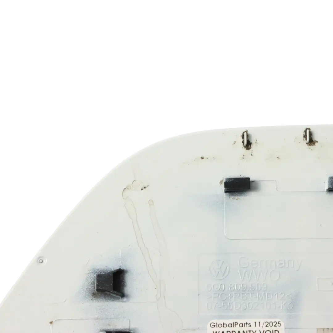 Bouchon De Trappe À Carburant Pure White - C9A pour Volkswagen Golf 7 à propos du numéro de pièce 5G0809909 Volkswagen Golf 7 Bouchon De Trappe À Carburant Pure White - C9A - SKU 5G0809909-PWH - Numéro de pièce 5G0809909