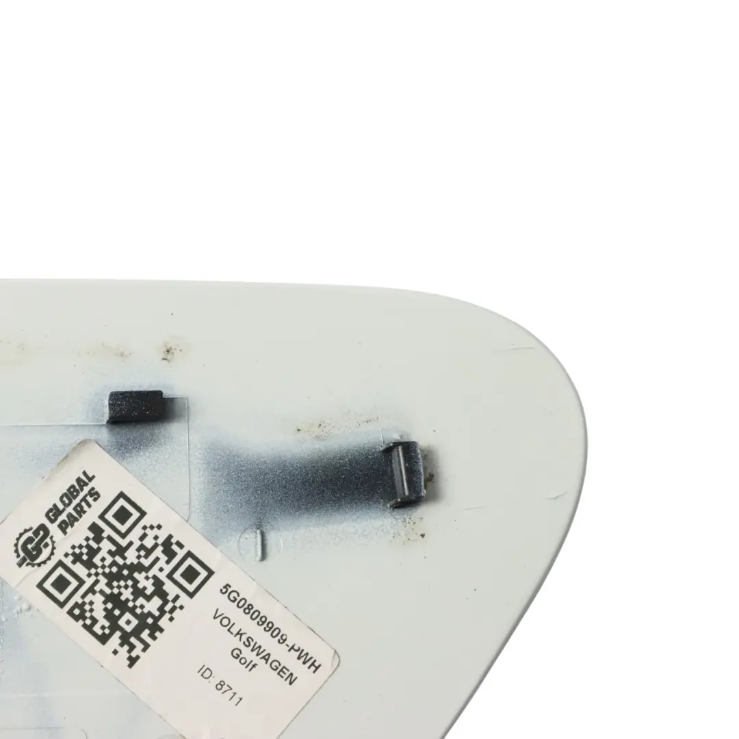 Volkswagen Golf Mk7 Tapón Tapa Llenado Combustible Pure White - C9A - SKU 5G0809909-PWH - Número de pieza 5G0809909