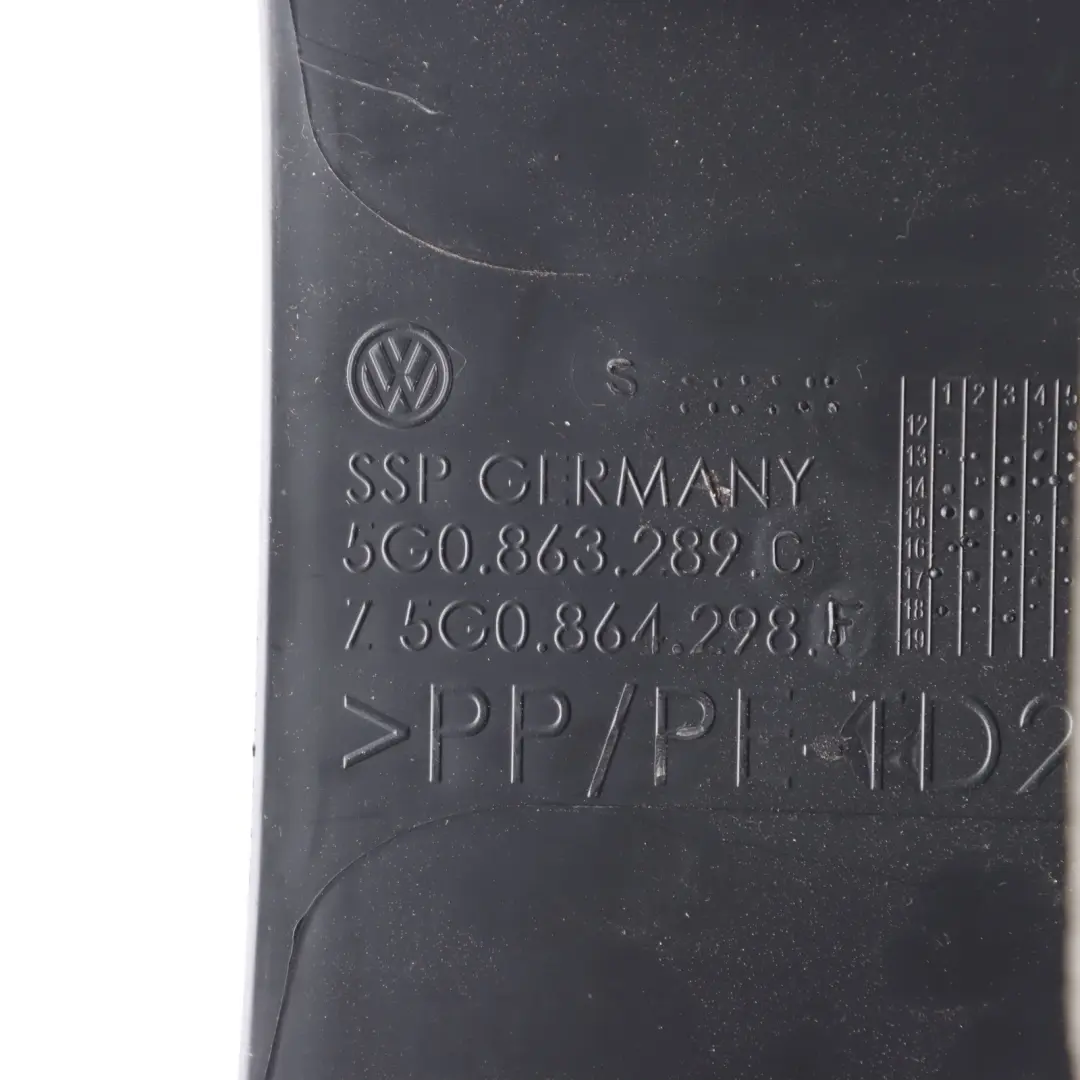 VW Golf Mk7 Rear Centre Console Fresh Air Vent Grille Trim Cover - SKU 5G0864298F-1 - Part number 5G0819203D