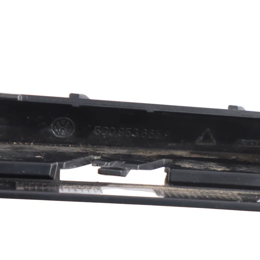 5G Front Bumper Fog light Grille Cover Left N/S to Volkswagen Golf Mk7 with Part number 5G0853665R Volkswagen Golf Mk7 5G Front Bumper Fog light Grille Cover Left N/S - SKU 5G0853665R - Part number 5G0853665R