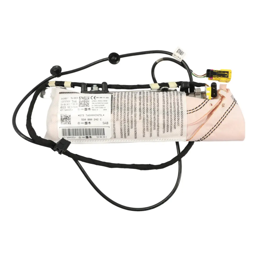 Volkswagen VW Golf 7 Module D'Air Latéral De Siège Avant Droit - SKU 5G0880242C - Numéro de pièce 5G0880242C