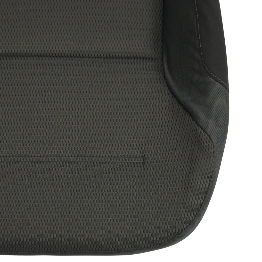 Volkswagen Golf Mk7 Front Seat Cushion Cover Interior Cloth Fabric Titan Black - SKU 5G0881405CD - Part number 5G0881405CD